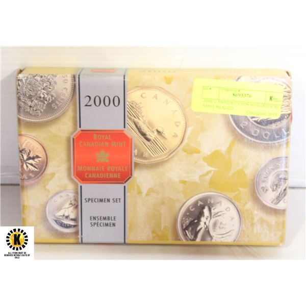 2000 CANADA 7 COIN SPECIMEN SET MINT SEALED