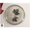 Image 1 : 2018 FINE SILVER 1/2oz MAPLE LEAF $10 COIN