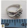 Image 1 : 925 SILVER STAMPED GEMSTONE TYPE RING