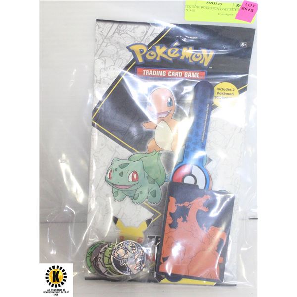 GENUINE POKEMON COLLECTORS ITEMS