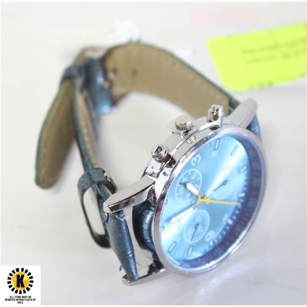 BRAND NEW GENUINE GENEVA MENS WATCH BLUE