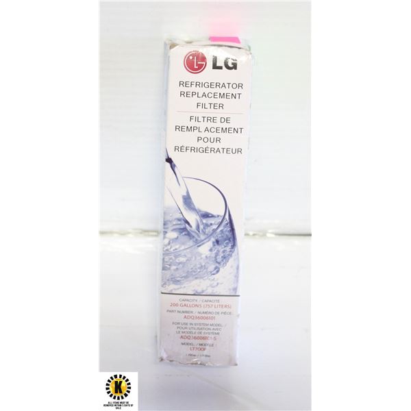LG REFRIGERATOR WATER