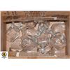Image 1 : ELEVEN CRYSTAL WINE GLASSES