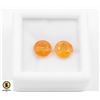 Image 1 : #193-HEATED YELLOW SAPPHIRE 7 MM GEMSTONE 3.75CT