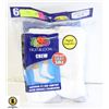 Image 1 : WHITE CREW SOCKS 12-16 SIZE 6-PACK