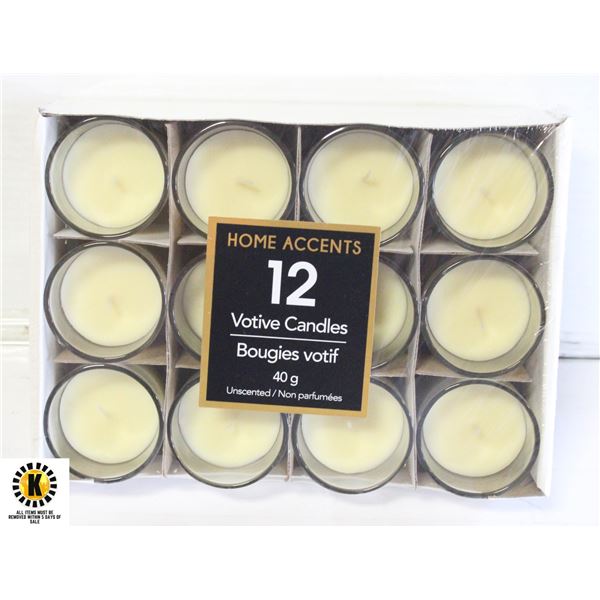 HOME ACCENT VOTIVE CANDLES