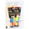 2 PACKS OF 200 ASSORTED ZIP TIES