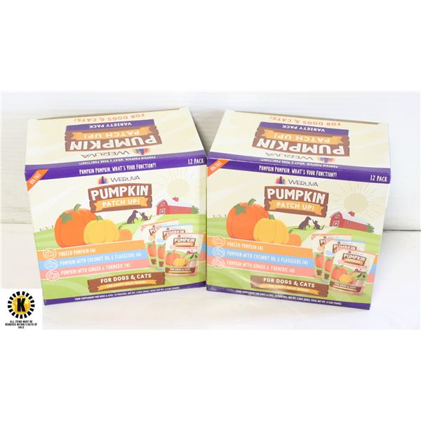 WERUVA PUMKIN PATCH VARIETY PACK PET FOOD