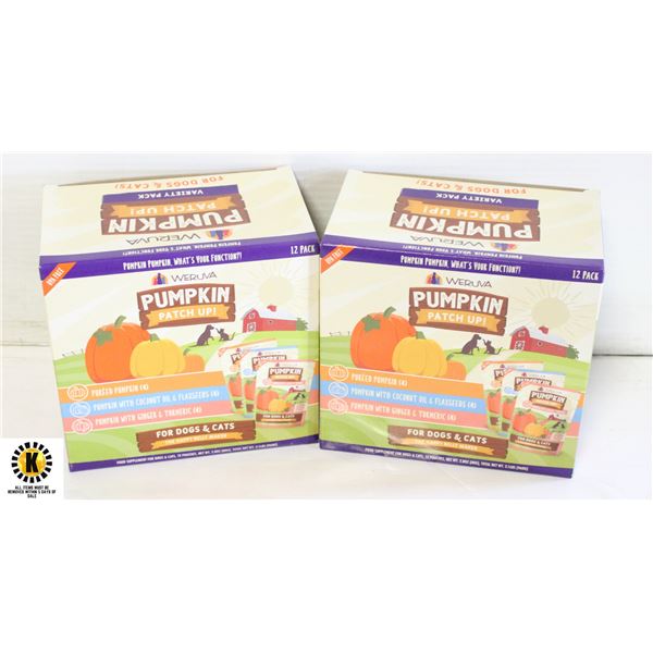 WERUVA PUMKIN PATCH VARIETY PACK PET FOOD