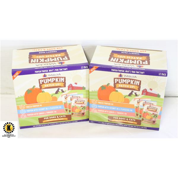 WERUVA PUMKIN PATCH VARIETY PACK PET FOOD