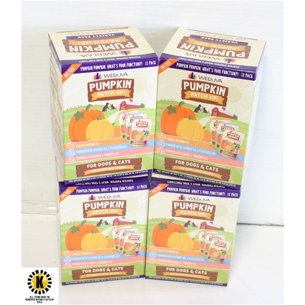 WERUVA PUMKIN PATCH VARIETY PACK PET FOOD