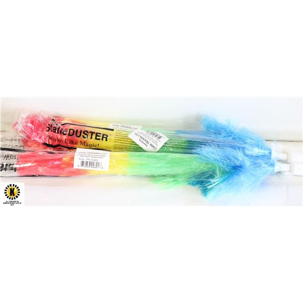 BUNDLE OF 5 FEATHER DUSTERS