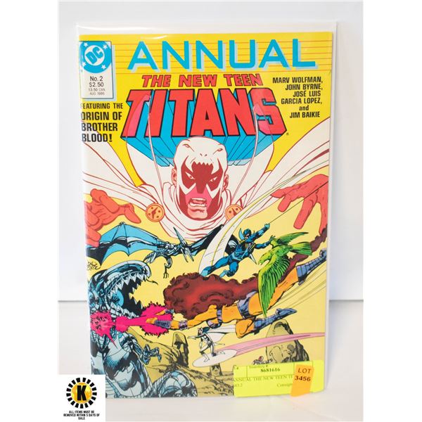 ANNUAL THE NEW TEEN TITANS NO.2