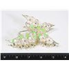 Image 1 : NEW FLOWER DESIGN FAUX PEARL RHINESTONE BUTTERFLY