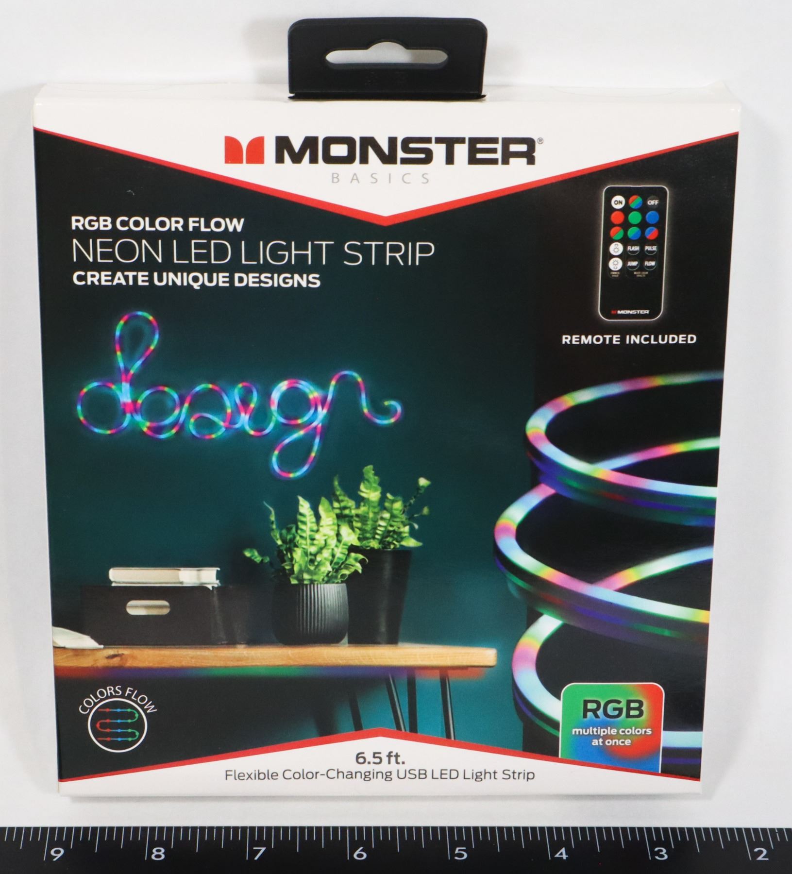 NEW 6.5' FLEXIBLE COLOR CHANGING USB LED LIGHT
