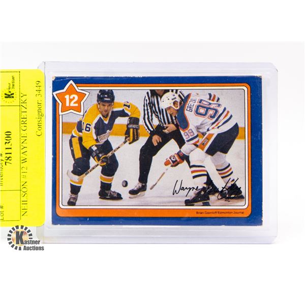 NEILSON #12 WAYNE GRETZKY
