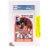 GRADED 1989 NBA HOOPS #21 MICHAEL JORDAN