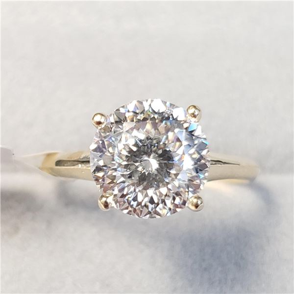 BZ1666-56 10K MOISSANITE(2CT) RING