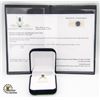 Image 2 : 14KT GOLD 1CT BLACK DIAMOND RING SIZE 6.5