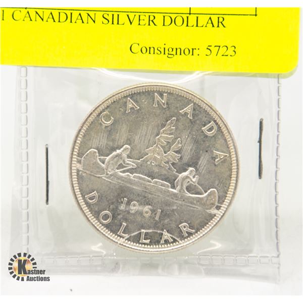 1961 CANADIAN SILVER DOLLAR