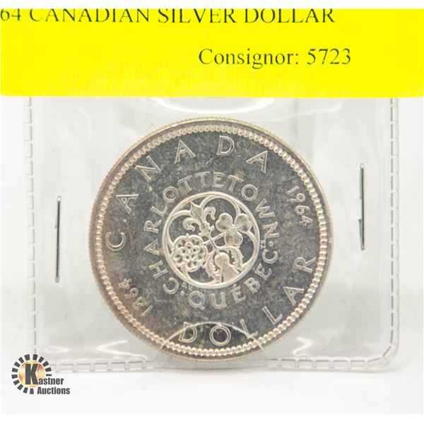 1964 CANADIAN SILVER DOLLAR