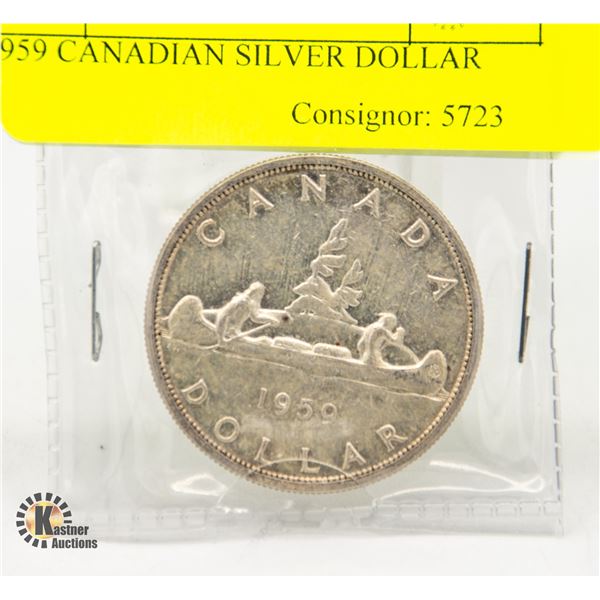 1959 CANADIAN SILVER DOLLAR