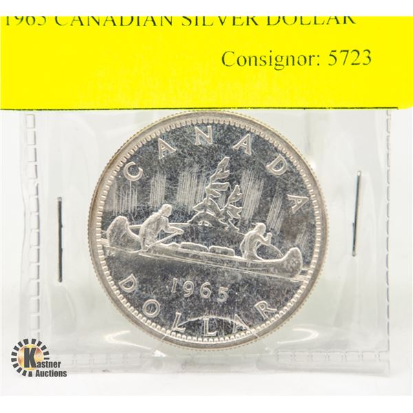 1965 CANADIAN SILVER DOLLAR