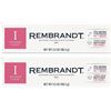 Image 1 : NEW 2 PACK OF REMBRANDT WHITENING TOOTHPASTE WITH