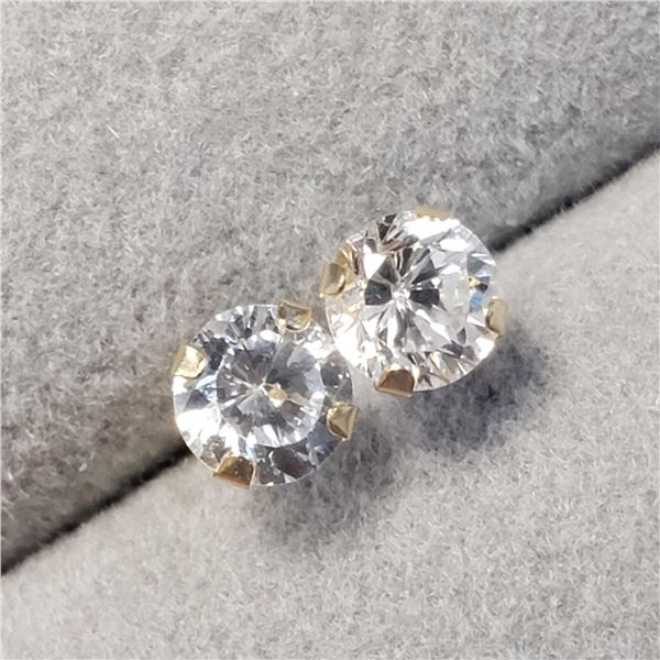 BZ1666-96 14K CZ EARRINGS