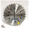 Image 1 : MASTERCRAFT SAW BLADE CLOCK