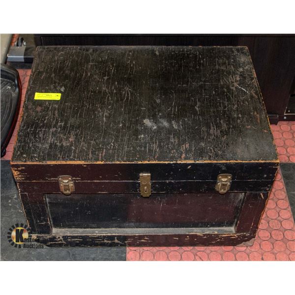 BLACK STORAGE BOX