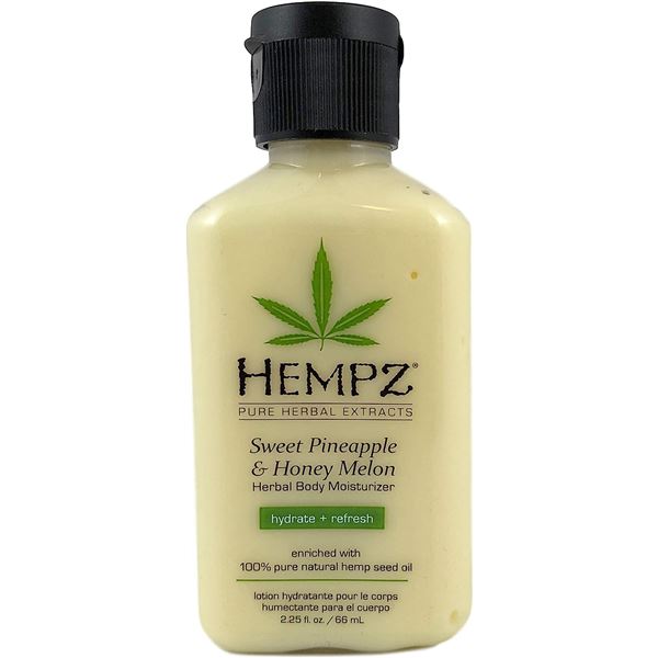 NEW BAG OF 10 BOTTLES OF HEMPZ HERBAL BODY