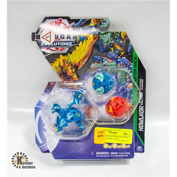 BAKUGAN EVOLUTIONS STARTER PACK HOWLKOR ULTRA