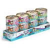 Image 1 : NEW CASE OF 12 B.F.F. RAINBOW ROAD WETCAT FOOD