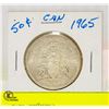 Image 2 : 1965 CANADIAN SILVER 50 CENTS