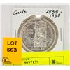 Image 1 : 1958 CANADIAN SILVER DOLLAR COIN
