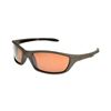 Image 1 : ANGLER EYES AE 7 SUNGLASSES, DARK RUBBERIZED GRAPH