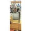 Image 1 : 73" TALL VERTICAL DISPLAY CASE WITH KEYS