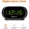 Image 1 : NEW AMZ BASICS SMALL DIGITAL ALARM CLOCK WITH LED