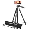 Image 1 : NEW UBEESIZE 50 INCH PHONE TRIPOD