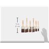 Image 2 : NEW AMZ BASICS MASTER PRO PAINT BRUSH SET