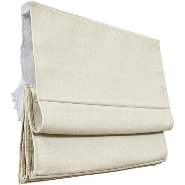 NEW CHICOLOGY BLACKOUT ROMAN SHADE WINDOW CURTAIN