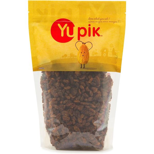 NEW 1KG BAG OF YUPIK ORGANIC SULTANA RAISINS