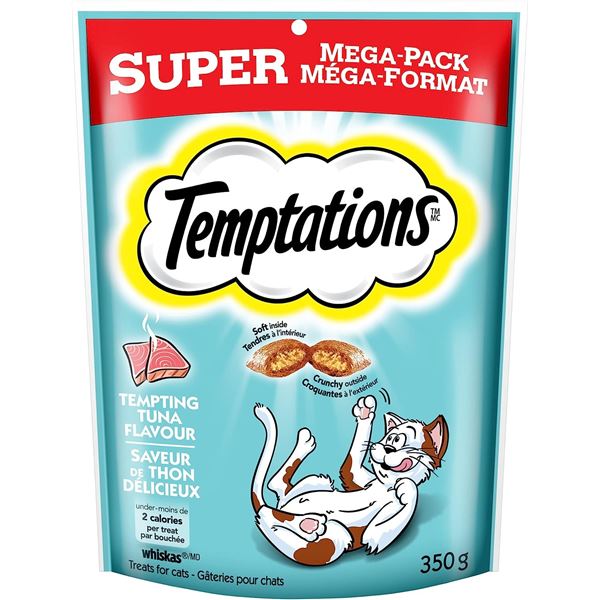 NEW 350G SUPER MEGA-PACK OF TEMPTATIONS TUNA
