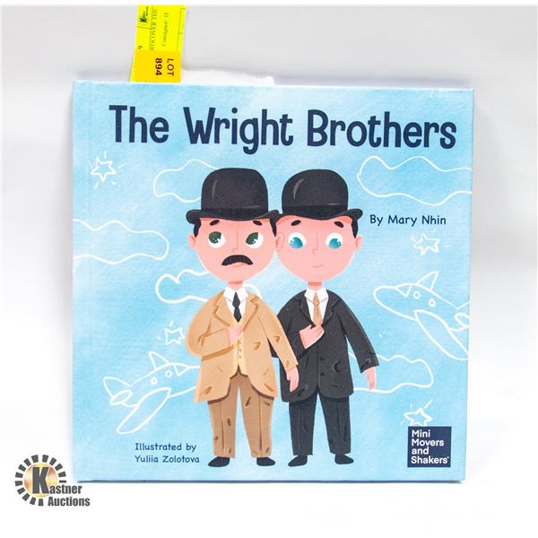 NEW CHILDRENS HARDCOVER THE WRIGHT BOTHERS