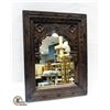 Image 1 : 16 X 22 INCH FRAMED MIRROR