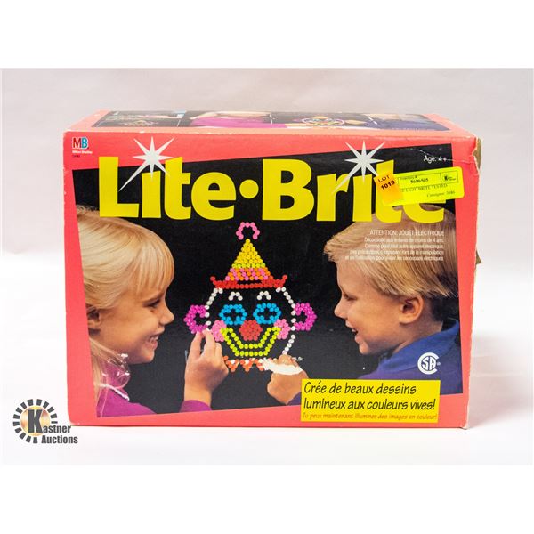 VINTAGE LITE-BRITE TESTED