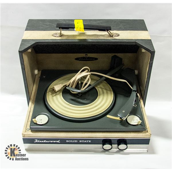 VINTAGE FLEETWOOD SOLID STATE RECORD