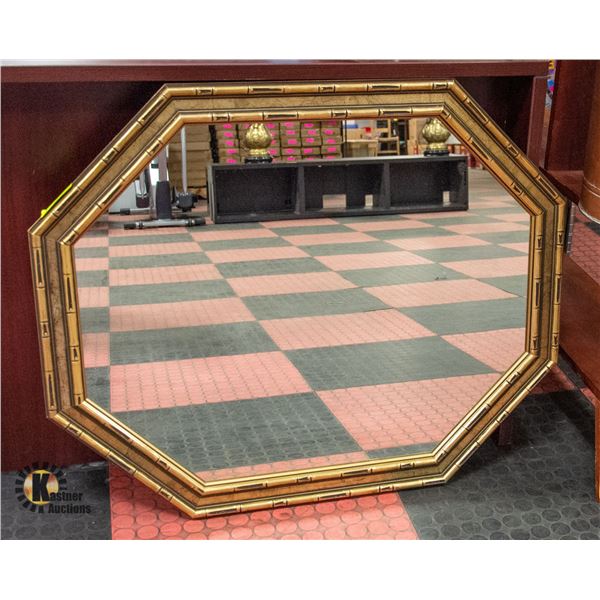 HEXAGONAL MIRROR 28" X 34"