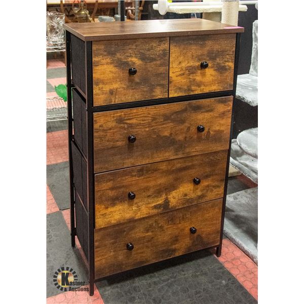 NEWLY ASSEMBLED SONGMICS CHEST OF DRAWERS